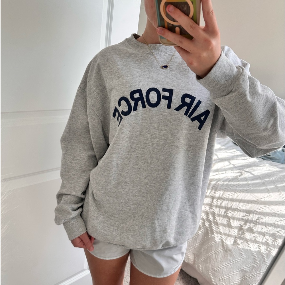Grey Air Force Crewneck!